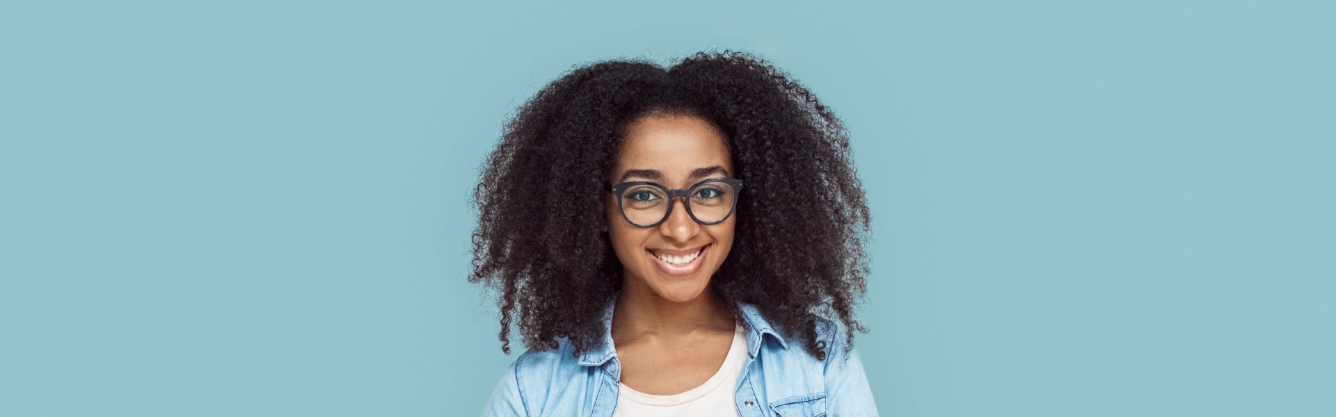 woman smiling
